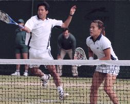 Fujiwara, Shimada eliminated from Wimbledon doubles